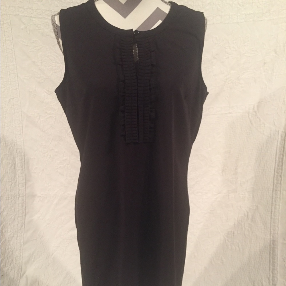 GAP women’s black dress sz Large L well made